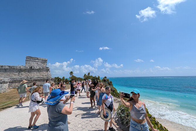 Tulum, Cobá, Cenote & Playa del Carmen 4-in-1 Full Day Tour - Cobá Archaeological Zone: Jungle Ruins and Pyramid-Climb Energy