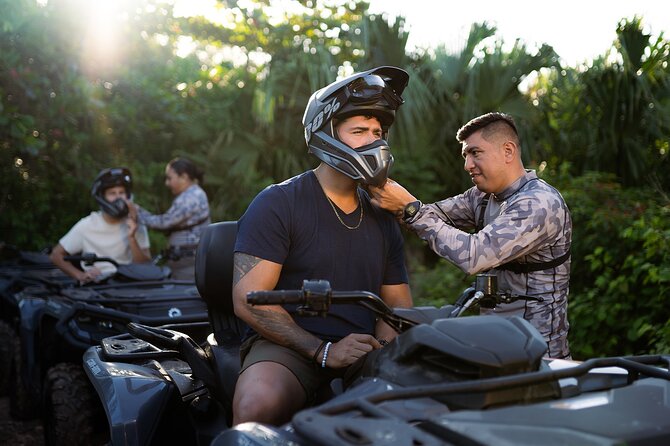 Xcaret ATV Xperience in Cancun with Lunch - The ride plan: gear up, get instructions, then go