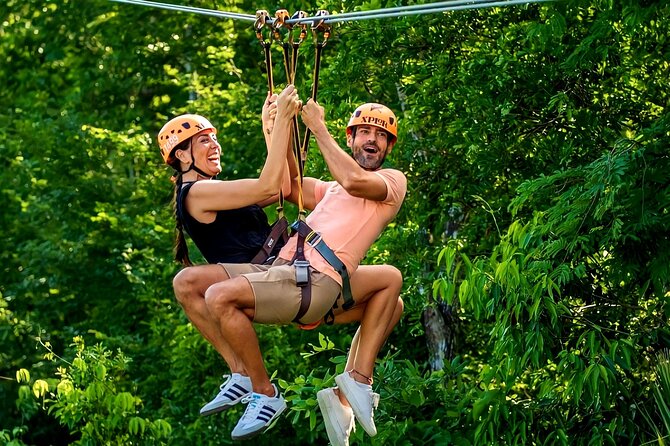 Xplor Park All-Inclusive with Transportation from Playa del Carmen and Cancun - The stalactite river swim: cool, eerie, and worth planning for