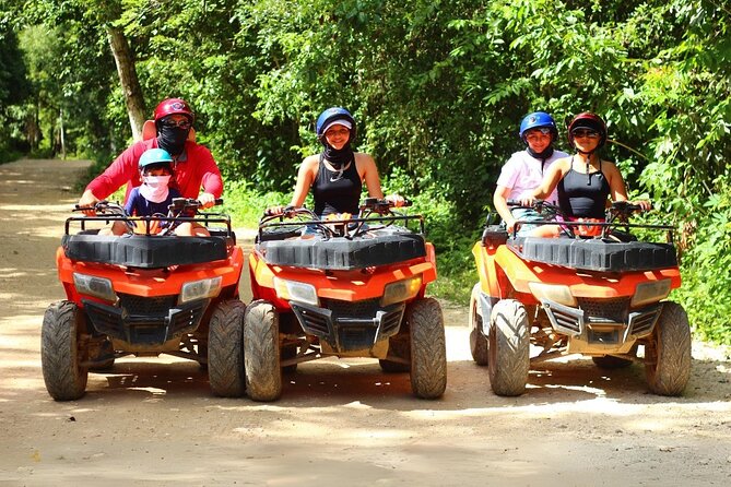 Zipline, Cenote and ATV Adventure with Pickup - Jungle Adrenaline Starts at La Ruta de los Cenotes